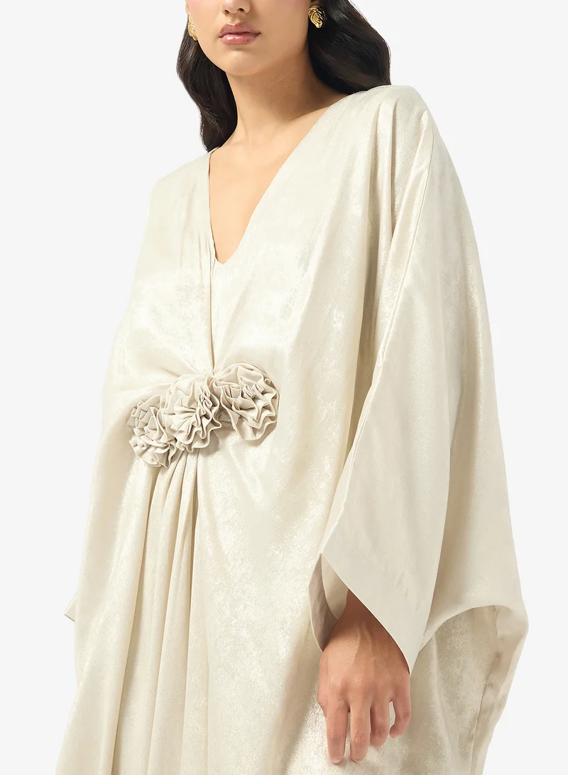 Golden Apple  Vneck Maxi Dress for Women | Best Price UAE