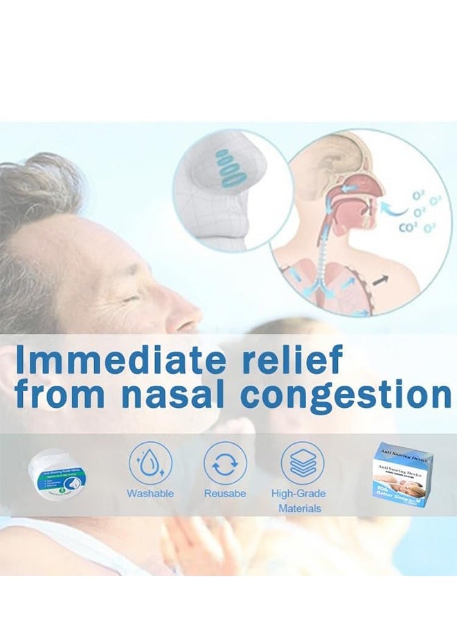 Lemon 8 PCS Anti Snoring Device, Snore Stopper Nasal Dilators Snoring Solution, Comfortable Nasal Dilators to Relieve Snore for Better Sleep Sleeping Aid Sleep for Women Men - Image 4