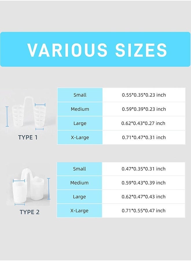 Lemon 8 PCS Anti Snoring Device, Snore Stopper Nasal Dilators Snoring Solution, Comfortable Nasal Dilators to Relieve Snore for Better Sleep Sleeping Aid Sleep for Women Men - Image 2