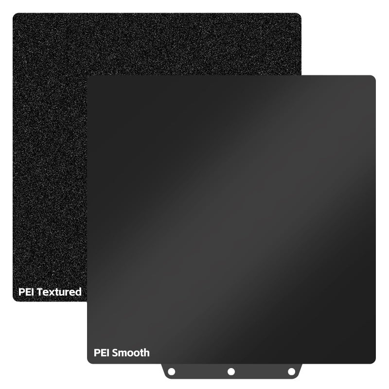 UniTak3D PEI Build Plate 235mm for Flashforge Adventurer 5M / AD5X,Double Sided Smooth/Textured PEI Sheet Flexible Spring Steel Printing Bed Compatible with Flashforge Adventurer 5M /5M Pro /AD5X 3D Printers - Image 1