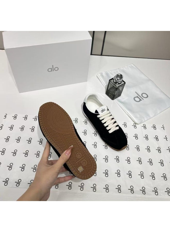 Alo women's Sunset Sneaker - Black - Image 3
