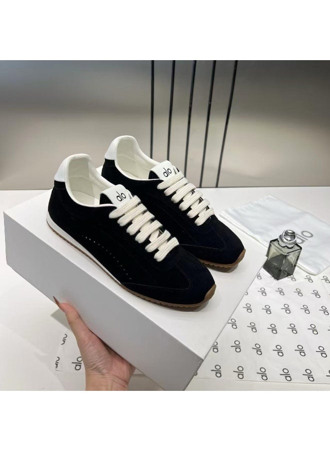 Alo women's Sunset Sneaker - Black - Image 2