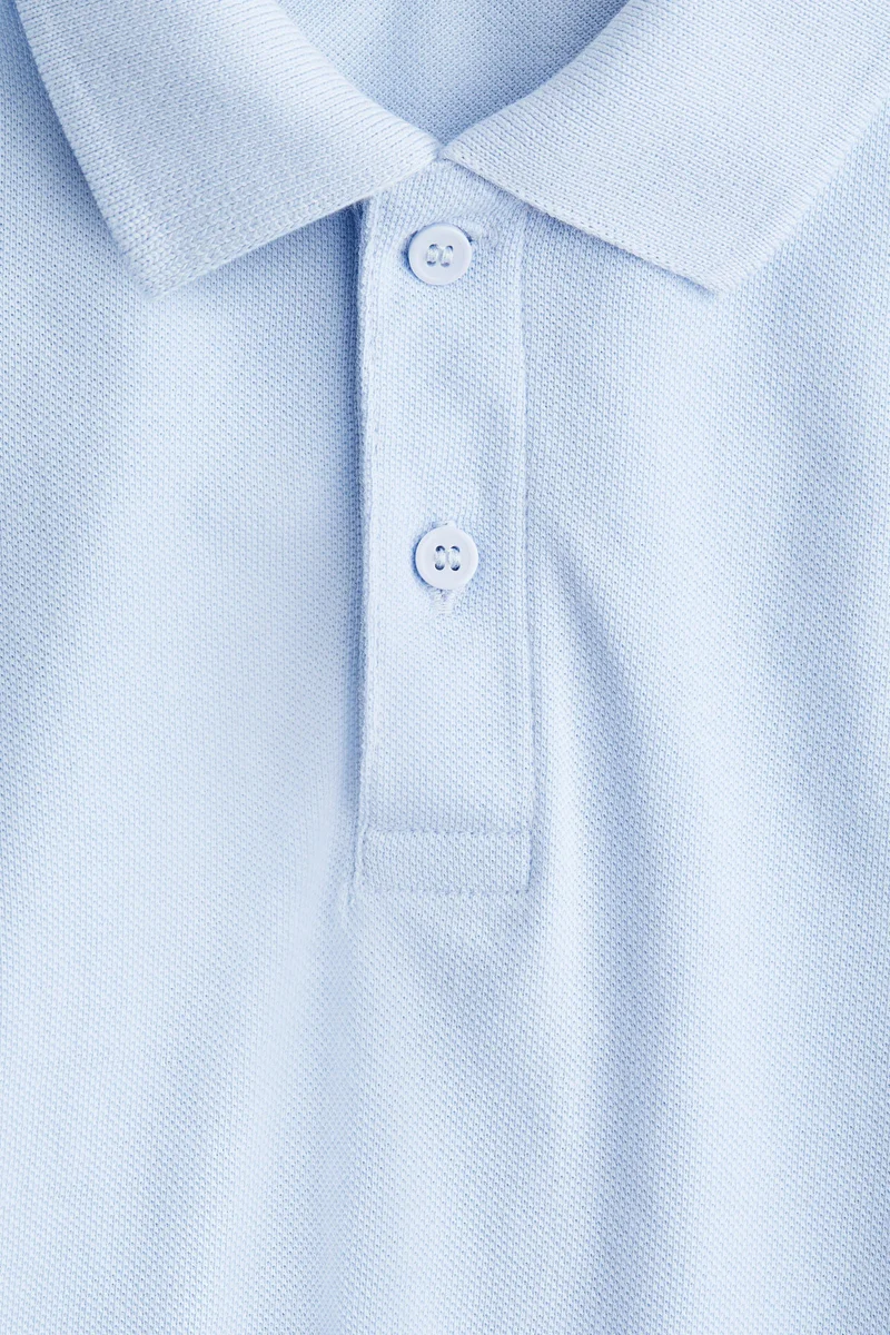 H&M Cotton piqué polo shirt
