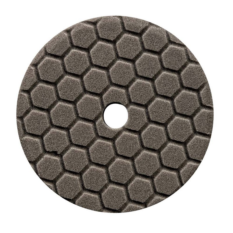 Chemical Guys BUFX116HEX6 HexLogic Quantum Finishing Pad Black 65 Inch Pad made for 6 Inch backing plates