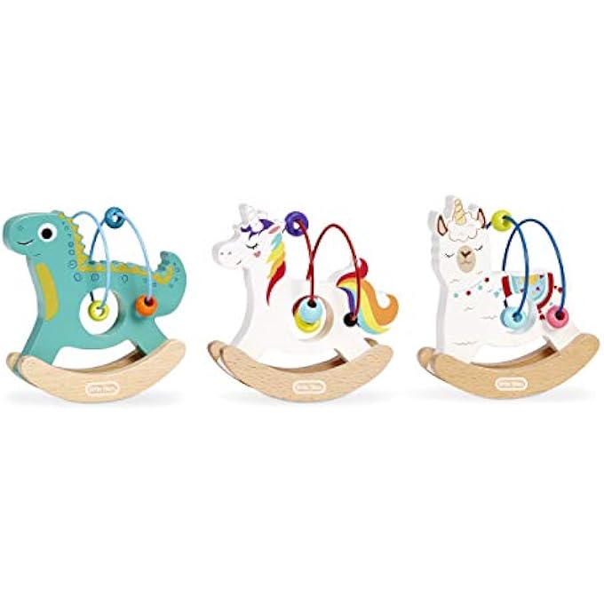 WOODEN CRITTERS BUSY BEADS LLAMA CORN - Image 5