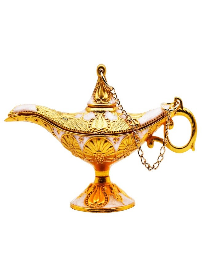 Hsiwto Pack of 12 Aladdin Magic Genie Lamps - Classic Vintage Magic Genie Light Costume Lamp for Home Wedding Table Decoration, Tiny Size, White - Image 2