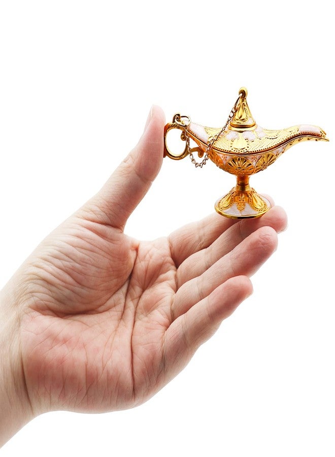 Hsiwto Pack of 12 Aladdin Magic Genie Lamps - Classic Vintage Magic Genie Light Costume Lamp for Home Wedding Table Decoration, Tiny Size, White - Image 4