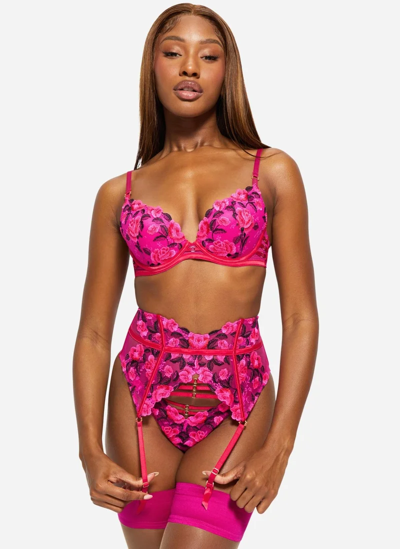 Ann Summers Ann Summers Everlasting Love Padded Plunge Bright Pink