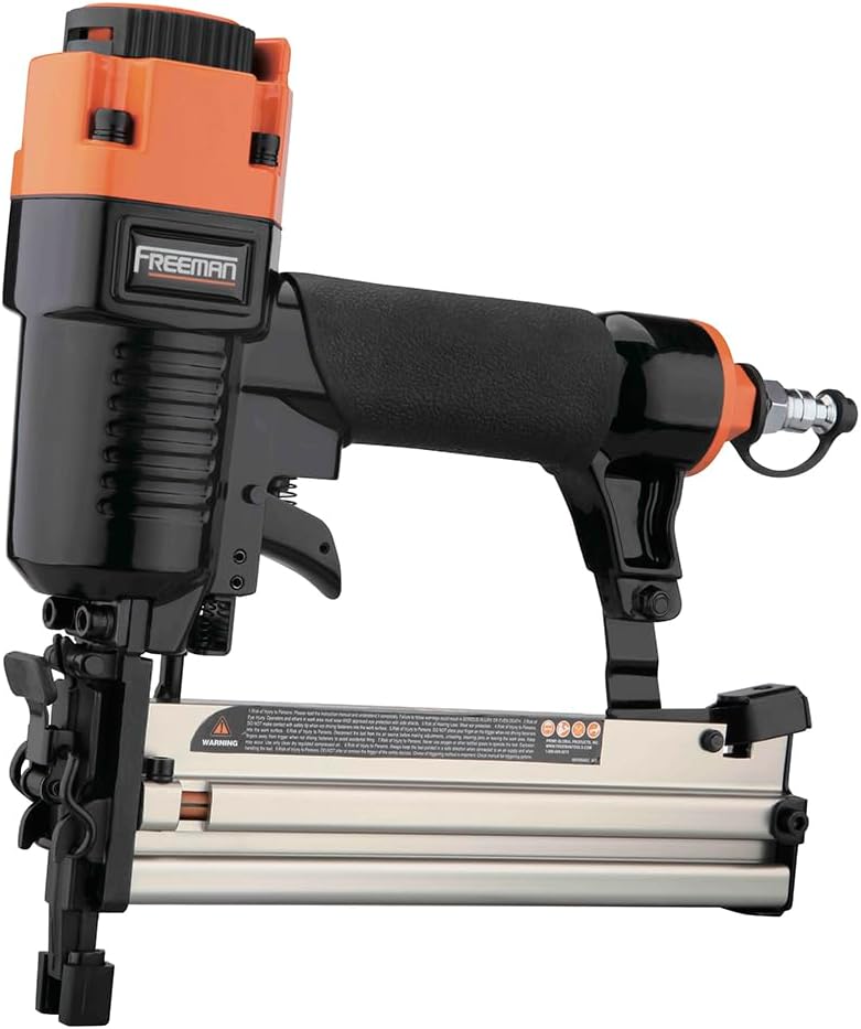 Freeman PST9040Q Pneumatic 18-Gauge 1-5/8" Narrow Crown Stapler with Belt Hook - Image 1