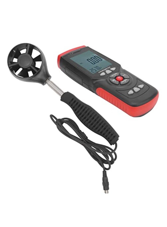 Brilluxa Anemometer, Digital Wind Speed Meter with Temperature and Humidity Sensor GT8913 - Image 4