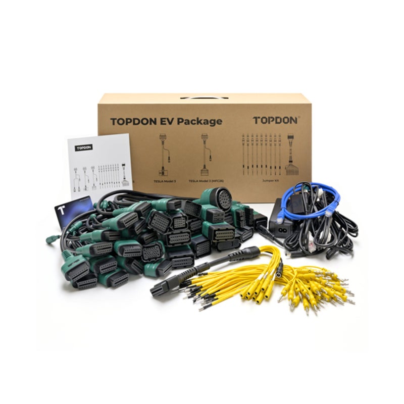 TOPDON EV Diagnostic Expansion Kit for Phoenix Max and Phoenix Smart Electric Vehicle Service
