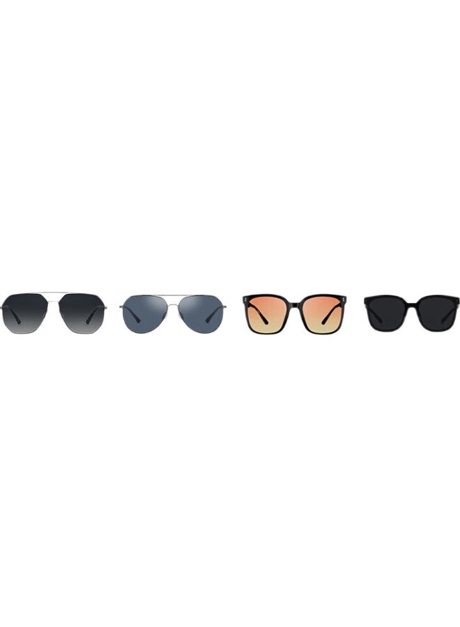 HORIEN Polarized Sunglasses Aviator Style Popular With Fishermen And Drivers Metal Frame Men'S Sunglasses Nd001N01P - Image 1