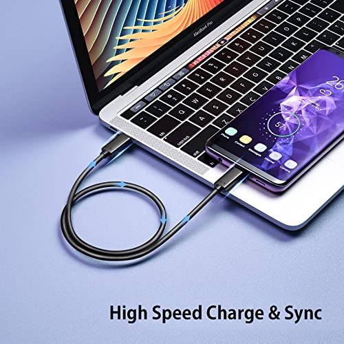 VDL USB C to USB C Cable 100W, Type C to Type C Fast Charging Cable Cord Compatible with Samsung Galaxy S22 S21 S20, Note 20/10/9/8, MacBook Air/Pro 13'', iPad mini 6/Pro/Air2020, Pixel - Image 3