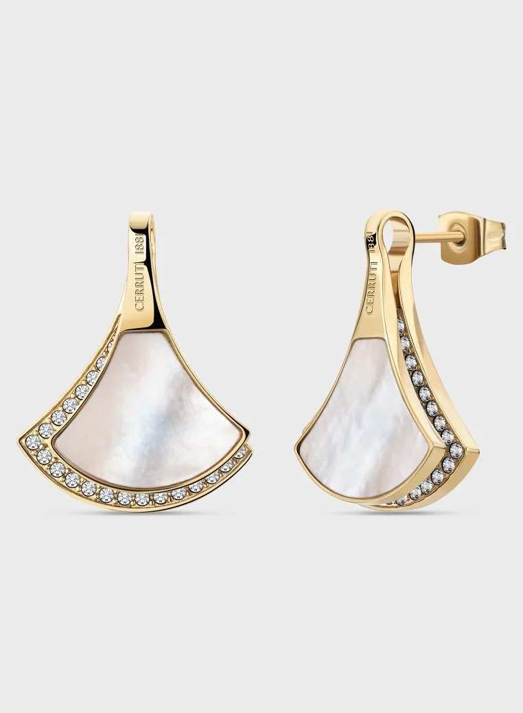 Ladies Earring Gold, Classic and Elegant Women's Hoop Earrings