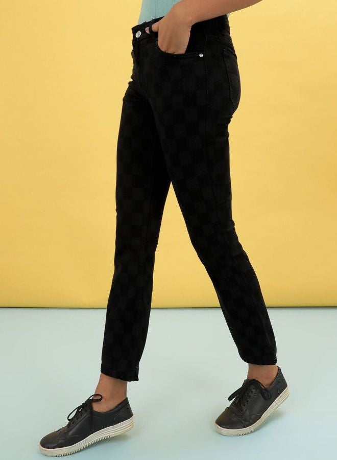 Freehand Women Bootcut Laser Print High Rise Jeans - Image 3