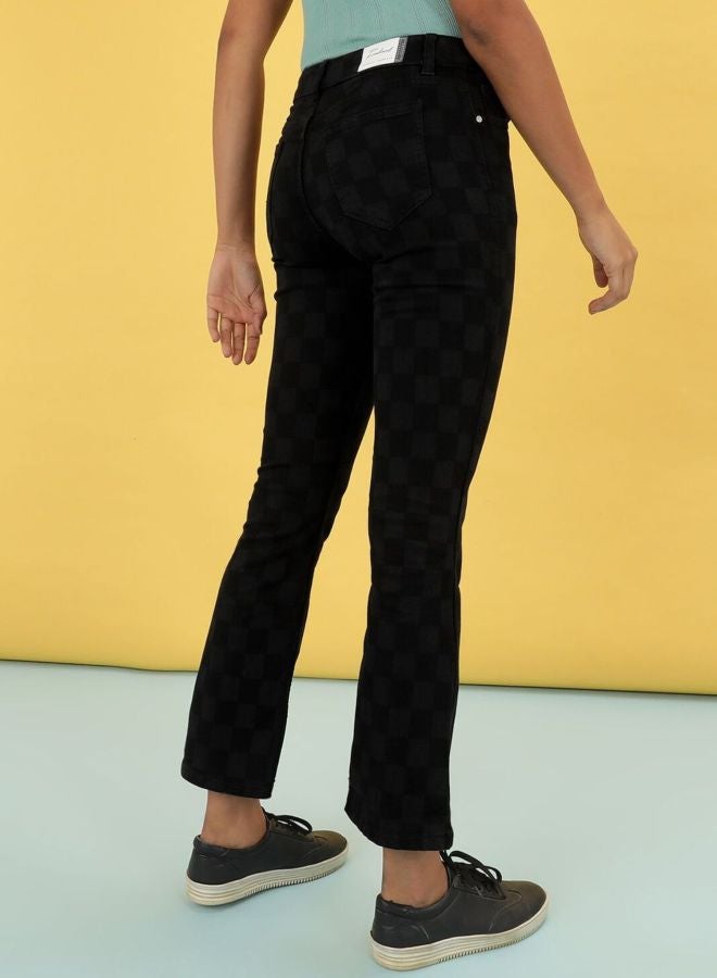 Freehand Women Bootcut Laser Print High Rise Jeans - Image 5