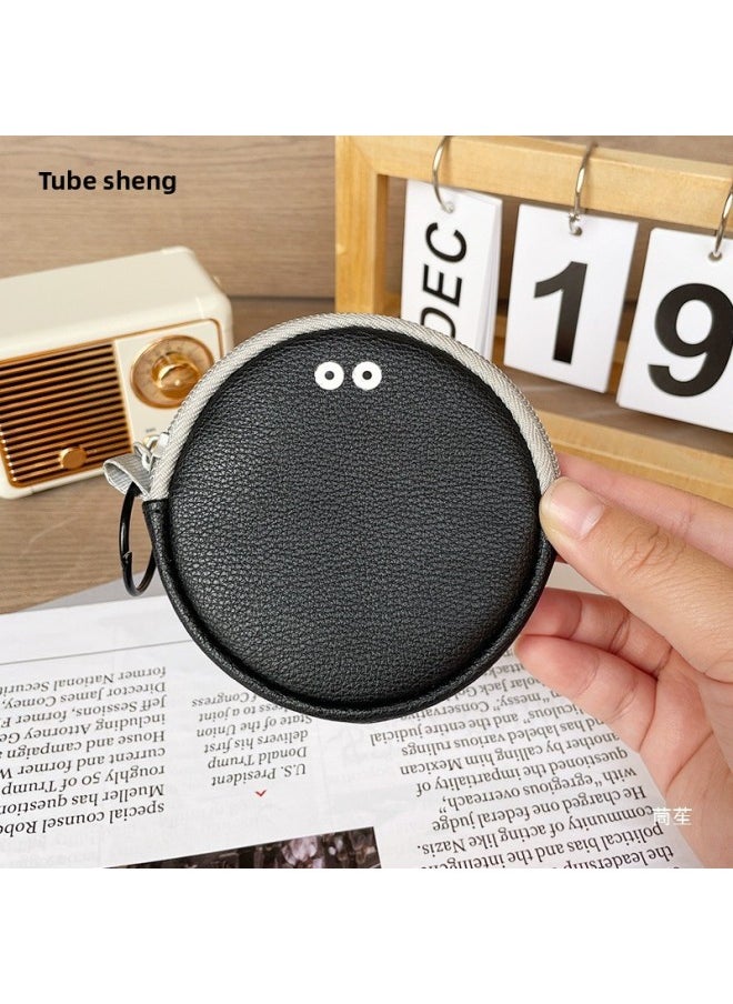 Generic Cartoon Lens Cover Anti-lost Package Thickened UV Mirror Shock Absorbing Storage Bag Filter Bag Camera Cover Anti-lost Lanyard-Body Color:Green [thickened]  - Image 3