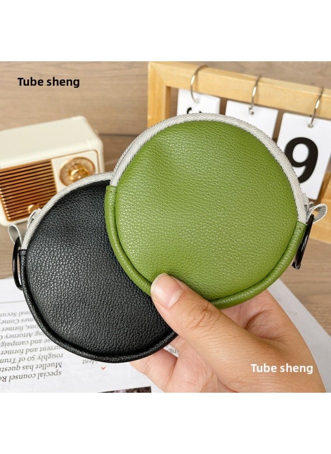 Generic Cartoon Lens Cover Anti-lost Package Thickened UV Mirror Shock Absorbing Storage Bag Filter Bag Camera Cover Anti-lost Lanyard-Body Color:Green [thickened]  - Image 5