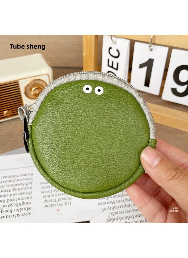 Generic Cartoon Lens Cover Anti-lost Package Thickened UV Mirror Shock Absorbing Storage Bag Filter Bag Camera Cover Anti-lost Lanyard-Body Color:Green [thickened]  - Image 4