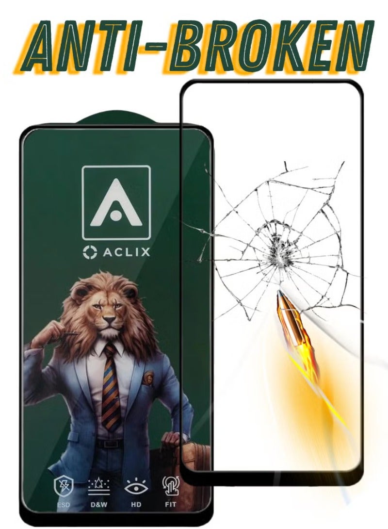 ACLIX Antistatic ESD Dustproof Premium Quality High Definition Tempered Glass Screen Protector Designed For Samsung Galaxy A35 - Image 2
