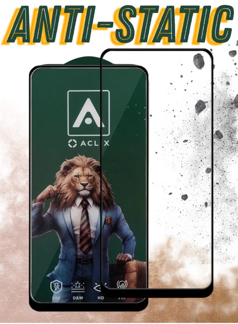 ACLIX Antistatic ESD Dustproof Premium Quality High Definition Tempered Glass Screen Protector Designed For Samsung Galaxy A35 - Image 3