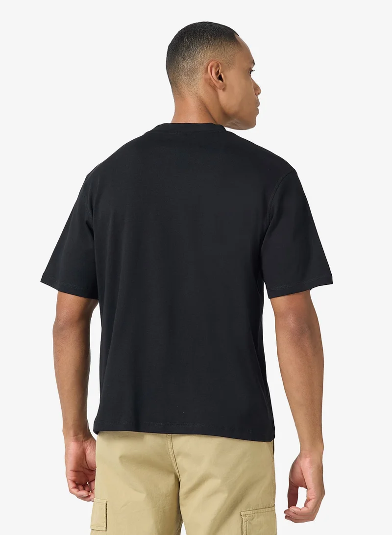 جاك اند جونز تيشيرت بياقة دائرية مطبوع