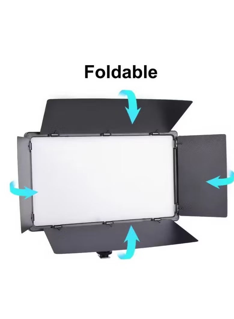 MIGOFAST Professional Photo Video Pro LED 600 Photography Light Photo Shoot Video Making Light For YouTube Vlog TikTok Insta Reels Wedding Photography LED Light Kit with Adjustable Brightness Color - Image 3