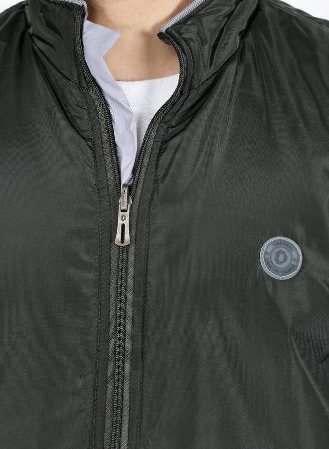 Dollar Dolllar Jackets for Men Stylish latest Casual Zipper Bomber Winter Jacket Full Sleeve Water Resistant Jacket for Men Non Reversible - Image 4