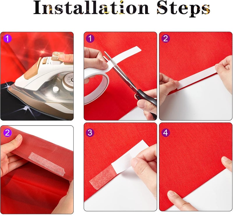 Timtin Red Carpet Party Decorations Set - Image 4