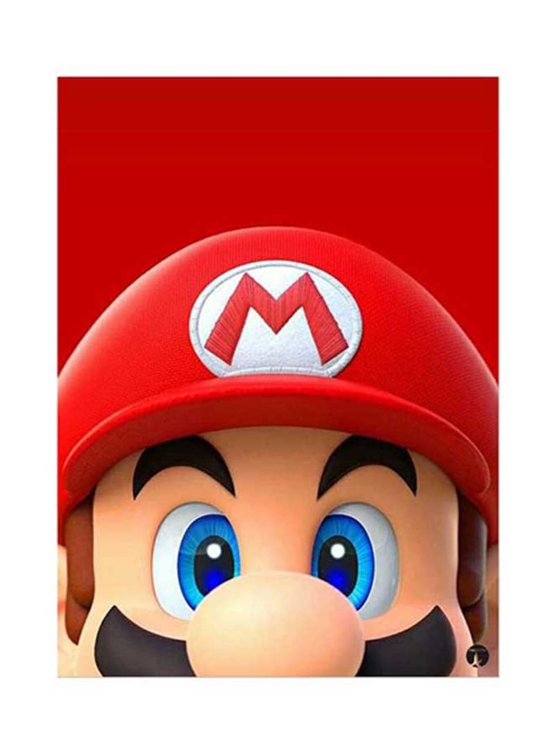 RKN Video Game Super Mario Metal Plate Poster Multicolour 15x20centimeter