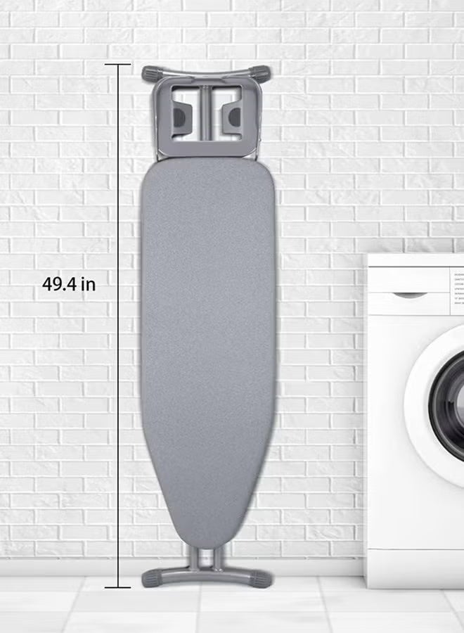 Ironing Board with Heat-Resistant Grey Cover, 102 x 33 cm - Image 3