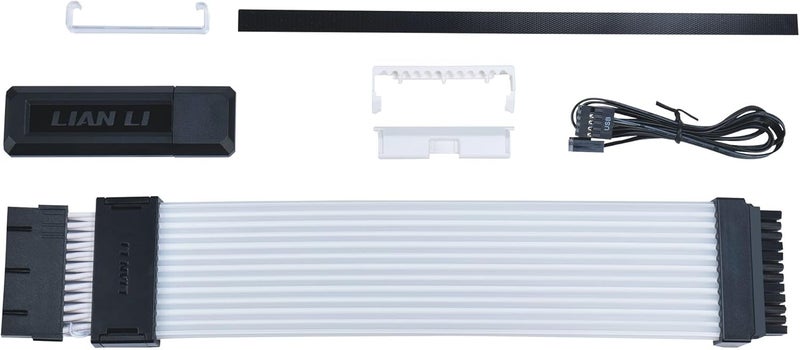 ليان لي كابل لوحة الأم RGB لاسلكي من Strimer بـ 24 طرفًا + وحدة تحكم - Image 5