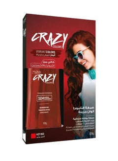 Alta Moda Creative Crazy Colors Hot Red 120g
