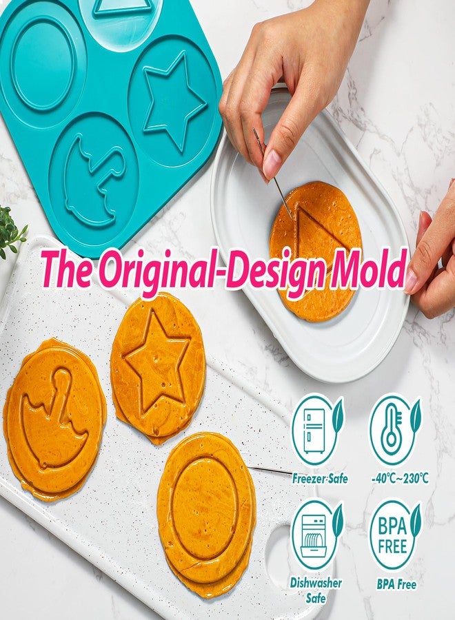 Webake Dalgona Squid Sugar Candy Game Making Kit, The Original Silicone Korean Dalgona Cookie Mold Shaped with Umbrella, Triangle, Star, Round, A Surprising Choice for Party Game Supplies - Image 2