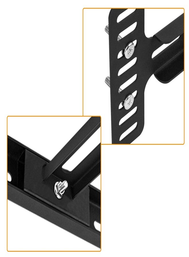 VANROUG 2Pcs Headboard Brackets, Universal Headboard Brackets for Metal Bed Frame Adjustable Headboard Wall Mounting Bracket with Footboard Extension Kit Fit Many Size Beds - Image 3