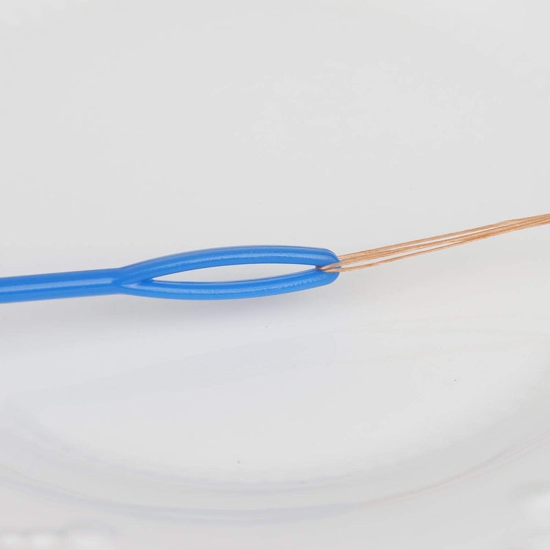 BTYMS 300 Piece Plastic Sewing Needle Set  Big Eye Safety Yarn  Crafting Needles  354 Long  Ideal for Kids Crochet Darning  Handmade Projects  Random Color - Image 4