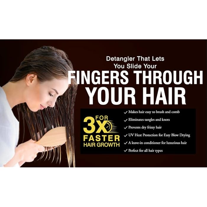 Biotin and Argan Oil Hair Spray | Detangling Leave-in Conditioner for Faster Growth and Regrowth | Hair Loss Treatment - Image 3