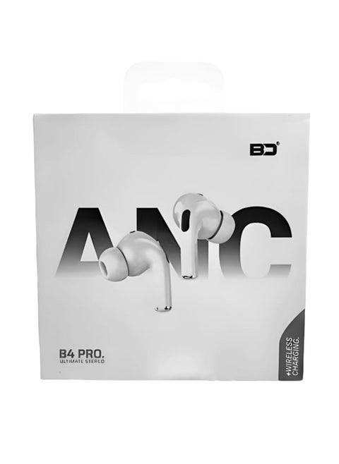 TWS Wireless Earphones with Active Noise Cancellation and Hanging Rope and Wireless Charging Bluetooth 5.3