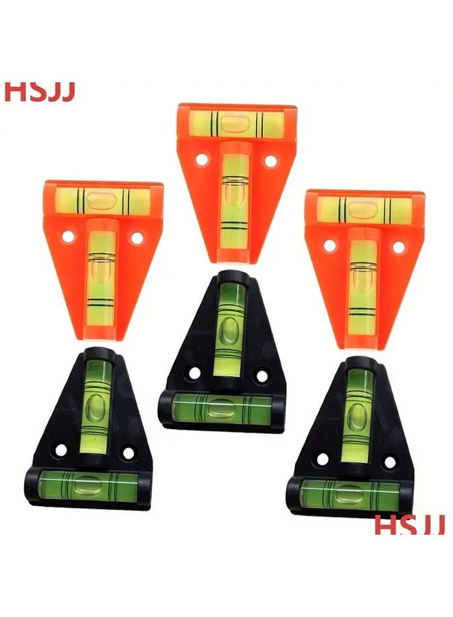 2PC Black Spirit Level 1 Degree Accuracy For RV Camper Boat Setup - Image 2