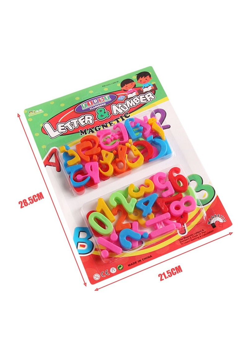 MileMelo - Magnetic Number Table 123,Arabic Alphabet,Mathematical Notation, Refrigerator Magnets,Preschool Education,Learning Plastic Toys,Specially Designed for Children - Image 1