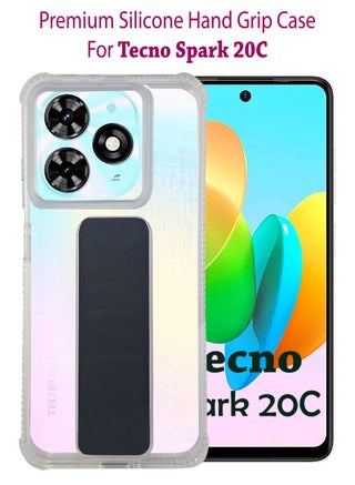 Premium Protective Case Cover With Magnetic Hand Grip For Tecno Spark 20C - Black - pzsku/ZF0552533CD16C5558849Z/45/_/1725966215/d22a1026-e6ee-4b69-8030-b48b9be86817