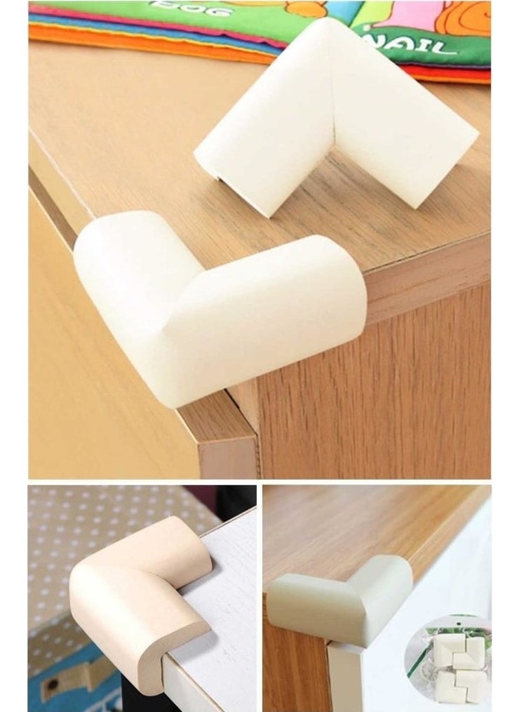 Kanguru Sepeti - Kangaroo Basket Rubber Table Edge Protector Set of 4 Baby Pointed Corner Protection - Image 1