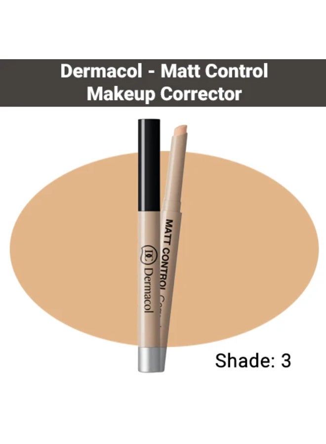 Dermacol Matt Control Corrector Mattifying Cover Stick 3 0.9g - Image 3