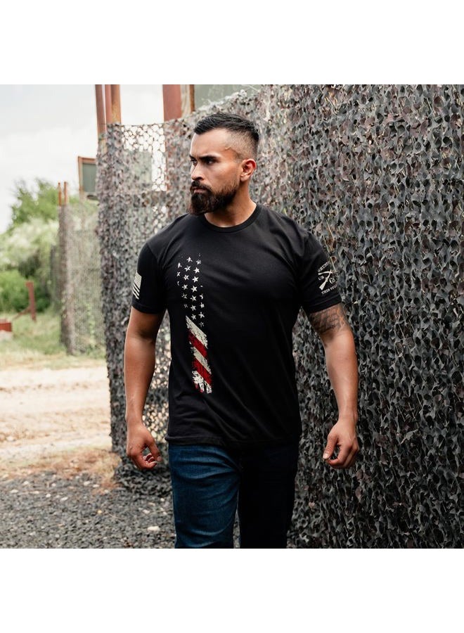 Grunt Style True Colors Men's T-Shirt (Black, X-Large) - Image 3