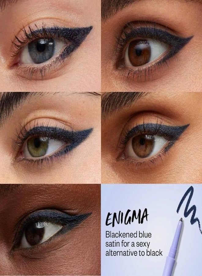 Kosas Soulgazer Intensifying Waterproof Gel Eyeliner - Enigma - blackened blue satin - Image 3