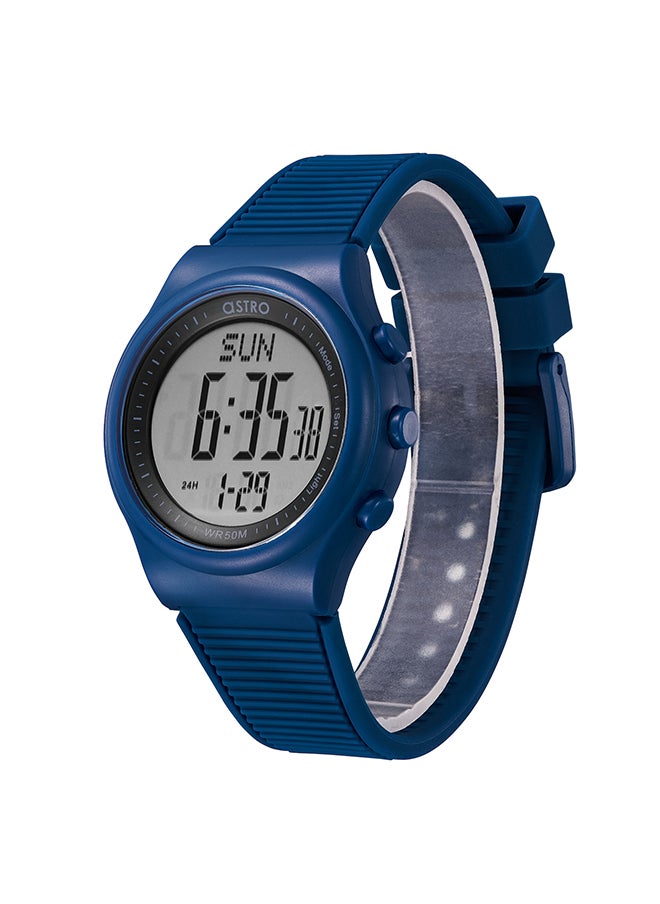 ASTRO - Astro Kids Watch, Digital Display and PU Strap - A23905-PPNW, Blue - Image 1