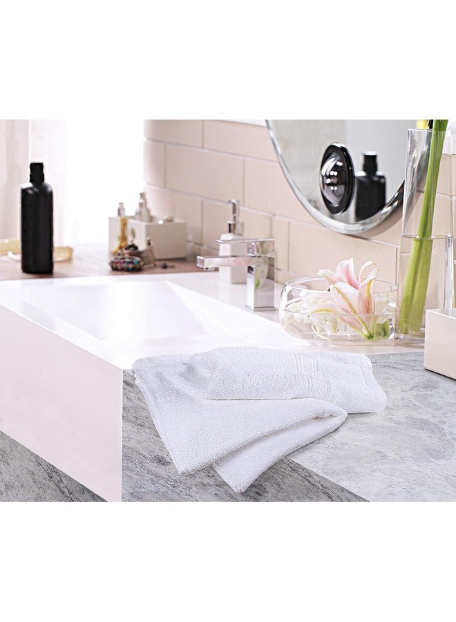 Utopia Towels Utopia Towels [6 Pack Premium Hand Towels Set, (16 x 28 inches) 100% Ring Spun Cotton, Ultra Soft and Highly Absorbent 600GSM Towels for Bathroom, Gym, Shower, Hotel, and Spa (White)  - Image 3
