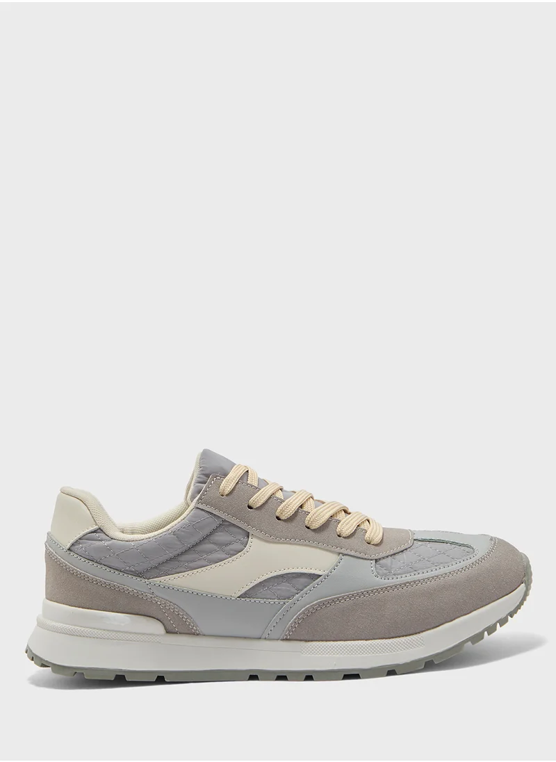 سفنتي فايف Suede Retro Sneakers