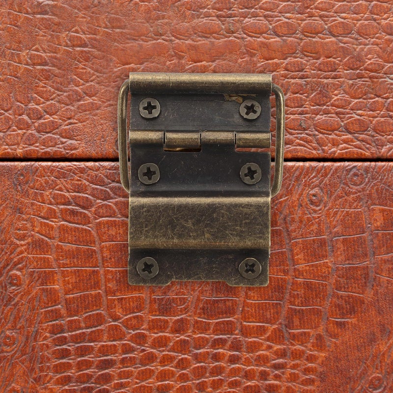 Antique Green Mini Iron Hinges With Screws For Jewelry Box Cabinet Hardware - Image 5