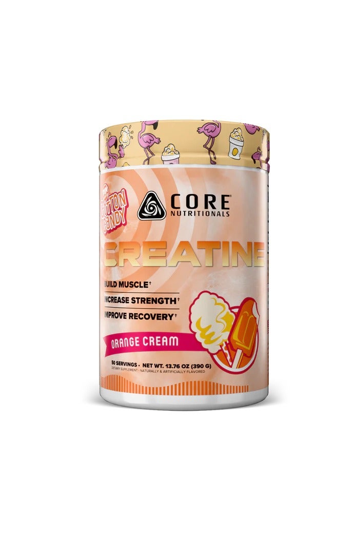 كور نيوتريشنالز Core nutrition creatine powder Orange Cream 385g - Image 1